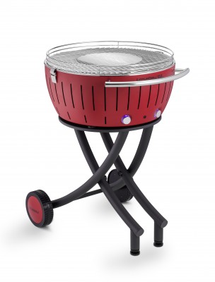 Lotus GardenGrill XXL Red + 1 sada baterií + 2,5kg uhlí + 1 gel - - Bezkouřové grily Lotus - Grilly
