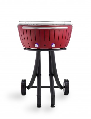 Lotus GardenGrill XXL Red + 1 sada baterií + 2,5kg uhlí + 1 gel - - Bezkouřové grily Lotus - Grilly
