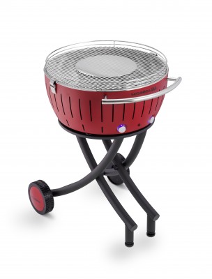 Lotus GardenGrill XXL Red + 1 sada baterií + 2,5kg uhlí + 1 gel - - Bezkouřové grily Lotus - Grilly