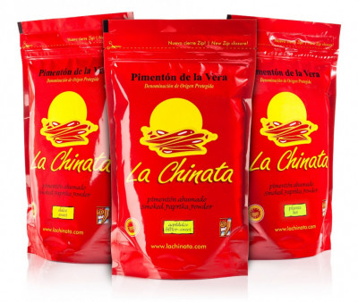 La Chinata Pálivá uzená paprika Asta 150, ZIP sáček 1kg - - Koření - La Chinata uzená španělská paprika