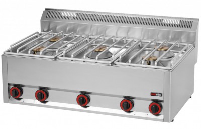 Plynový sporák SP 90/5 GLS (REDFOX) - Řada 600 - Linka-600 - Sporáky