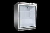 DR 200 GS - Skříň chladicí 130 l prosklené dveře 2x rošt, nerez - Chladicí a Mrazicí zařízení - Chladicí skříně