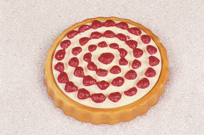 Atrapa Jahodový koláč Strawberry pie 23cm - Gastro příslušenství - Atrapy potravin - Atrapy Pečivo a Cukrářské výrobky