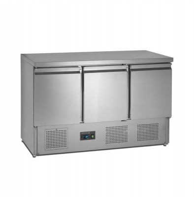 Chladicí saladeta s pracovní deskou TEFCOLD SA 1365 S/S - Chladicí a Mrazicí zařízení - Chladicí zařízení - Chladicí stoly
