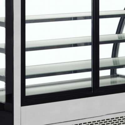 Chladicí vitrína cukrářská černá TEFCOLD LPD 1500 C - Chladicí a Mrazicí zařízení - Prodejní vitríny - Chladicí vitríny pultové a nástavby