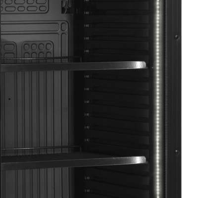 Chladicí skříň prosklené dveře TEFCOLD CEV 425 BLACK - Chladicí a Mrazicí zařízení - Chladicí zařízení - Chladicí skříně - prosklené dveře