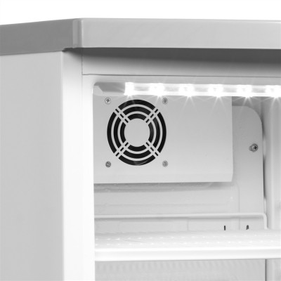 Chladicí skříň prosklené dveře TEFCOLD BC 145 WF - Chladicí a Mrazicí zařízení - Chladicí zařízení - Chladicí skříně - prosklené dveře