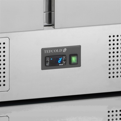 Saladeta 6 zásuvek nerez TEFCOLD GS365ST/6 Drawers - Chladicí a Mrazicí zařízení - Chladicí zařízení - Chladicí skříně - plné dveře