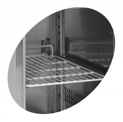 Saladeta 1 dveře + 2 zásuvky nerez TEFCOLD GS91/2 Drawers - Chladicí a Mrazicí zařízení - Chladicí zařízení - Chladicí skříně - plné dveře