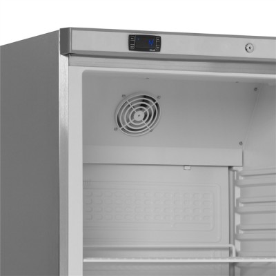 Chladicí skříň prosklené dveře, nerez TEFCOLD UR 600 SG - Chladicí a Mrazicí zařízení - Chladicí zařízení - Chladicí skříně - plné dveře