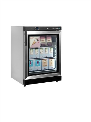 Mrazicí skříň prosklené dveře, bílá TEFCOLD UF 200 VG - Chladicí a Mrazicí zařízení - Chladicí zařízení - Chladicí skříně - plné dveře