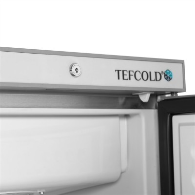 Mrazicí skříň prosklené dveře, nerez TEFCOLD UF 400 VSG - Chladicí a Mrazicí zařízení - Chladicí zařízení - Chladicí skříně - plné dveře