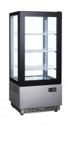 Chladicí vitrína panoramatická pultová NORDline RT 78B-7 - Chladicí a Mrazicí zařízení - Prodejní vitríny