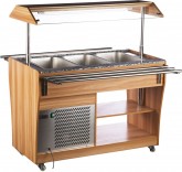 Chladicí salátový bar, samoobslužný NORDline RTS 1210B - Chladicí a Mrazicí zařízení - Prodejní vitríny