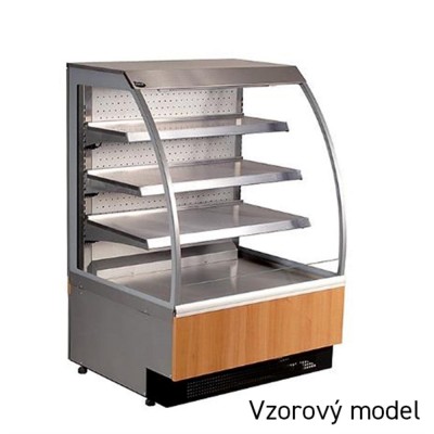 Chladicí vitrína samoobslužná, pevná záda Juka Vienna 120 - Chladicí a Mrazicí zařízení - Prodejní vitríny - Vitríny přístěnné