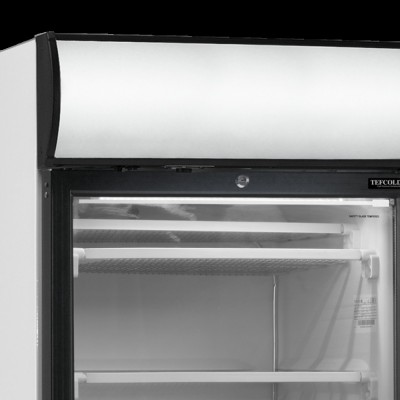 Mrazicí skříň prosklené dveře, bílá TEFCOLD UFSC371GCP - Chladicí a Mrazicí zařízení - Chladicí zařízení - Chladicí komory na odpad