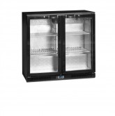 Minibar prosklené křídlové dveře, černá TEFCOLD DB201H - Chladicí a Mrazicí zařízení - Chladicí a mrazicí boxy