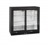 Minibar prosklené křídlové dveře, černá TEFCOLD DB201S - Chladicí a Mrazicí zařízení - Chladicí a mrazicí boxy