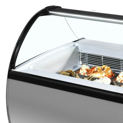 Distributor kopečkové zmrzliny TEFCOLD ISABELLA 13LX - Chladicí a Mrazicí zařízení - Prodejní vitríny - Distributory zmrzliny