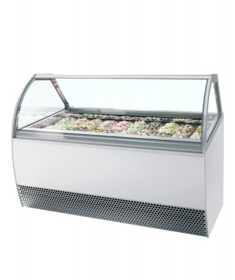 Distributor kopečkové zmrzliny TEFCOLD MILLENNIUM LX20 - Chladicí a Mrazicí zařízení - Prodejní vitríny - Distributory zmrzliny