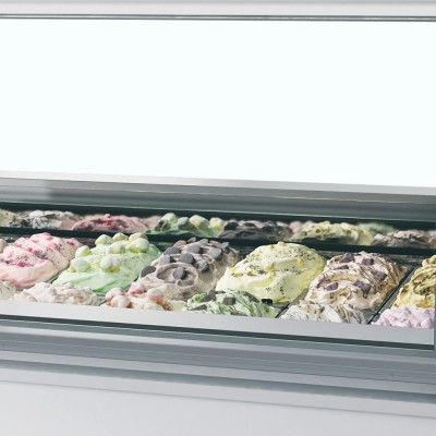 Distributor kopečkové zmrzliny TEFCOLD MILLENNIUM LX20 - Chladicí a Mrazicí zařízení - Prodejní vitríny - Distributory zmrzliny