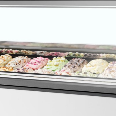 Distributor kopečkové zmrzliny TEFCOLD MILLENNIUM ST20 - Chladicí a Mrazicí zařízení - Prodejní vitríny - Distributory zmrzliny