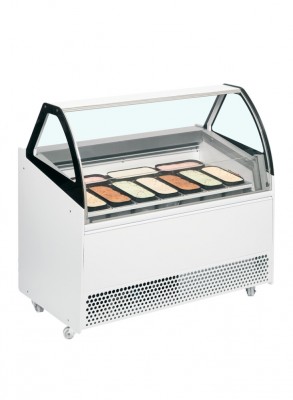 Distributor kopečkové zmrzliny TEFCOLD BERMUDA VIEW RV10 - Chladicí a Mrazicí zařízení - Prodejní vitríny - Distributory zmrzliny