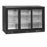Minibar prosklené křídlové dveře, černá TEFCOLD DB301S-3 - Chladicí a Mrazicí zařízení - Chladicí a mrazicí boxy
