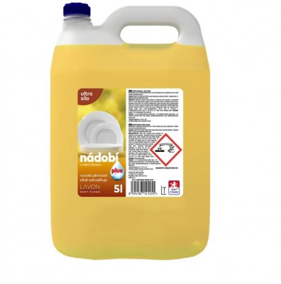 LAVON Nádobí PLUS  5lit - Sanitace a hygiena - Detergenty a saponáty - na Nádobí, Podlahy, Povrchy