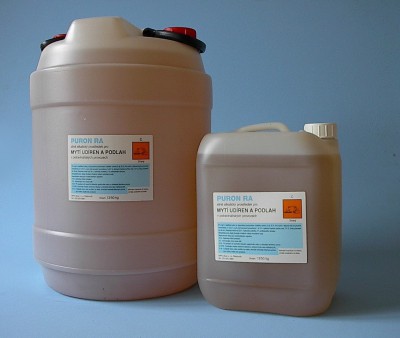 PURON RA 12kg pro mytí udíren a podlah - Sanitace a hygiena - Detergenty a saponáty - na Nádobí, Podlahy, Povrchy