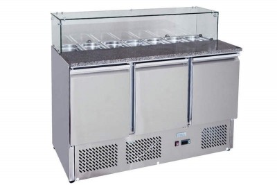 Chladící stůl PIZZA SALADETA MPS-1374 - Chladicí a Mrazicí zařízení - Chladicí pizza stoly SALADETY