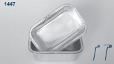 Alu miska hliníková 1447 (108x158x50mm) - Obalový materiál - Alu misky hliníkové