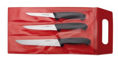 Souprava nožů řeznická Giesser 3555 - Nože, Ocílky, Rukavice, Zástěry - Giesser - Souprava nožů, pouzdra