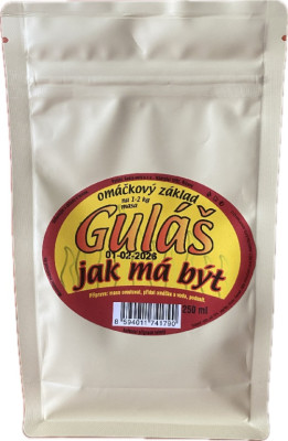 Guláš - omáčkový základ 250ml - - Koření - Tekuté koření, Marinády