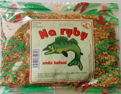 Směs na ryby 100g Kasia - - Koření - Kořenící směsi - Kořenící směsi do 100g