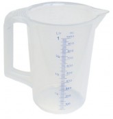 Odměrka s uzavřeným uchem 1000 ml - Cukrářské a pekařské potřeby - Metly, štětce, papír, odměrky