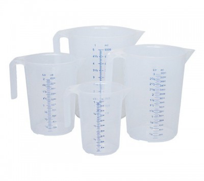 Odměrka s otevřeným uchem 3000 ml - Cukrářské a pekařské potřeby - Metly, štětce, papír, odměrky - Odměrky, Lopatky