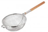 Cedník dvojité síto (Ø300, d=440 mm) dřevo - Gastro příslušenství - Cedníky, Síta, Pasírky, Mačkadla