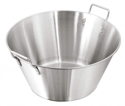 Mísa s uchy (Ø45, v=24 cm) - nerez - Gastronádoby, Nerezové nádobí - Nerezové nádobí - Nerezové mísy