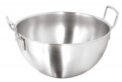 Mísa s uchy (Ø30 cm) - nerez - Gastronádoby, Nerezové nádobí - Nerezové nádobí - Nerezové mísy