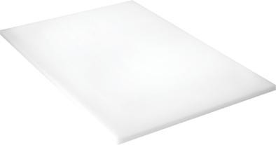 PE deska bílá 600x400x20mm - Špalky na maso Masodesky Porcovací desky - Krájecí desky plastové