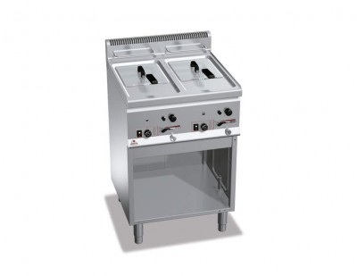 Plynová fritéza Bertos GL8+8M - Řada 600 - Linka-600 - Fritézy