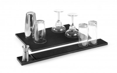 Barová podložka gumová černá, pás 605x80x15mm - Bar - Barmanské potřeby