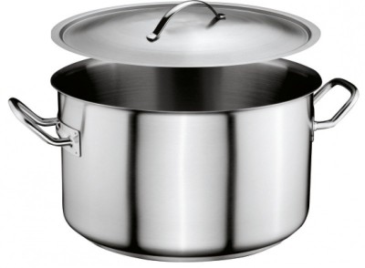 OZTI Hrnec střední s poklicí (Ø24,v=15cm, 6 l) - Hrnce, Pekáče, Pánve - Hrnce a kastroly - Hrnce, kastroly nerezové