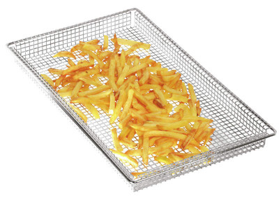 Koš na hranolky GN 1/1 (325x530 mm) - Gastronádoby, Nerezové nádobí - Gastronádoby - Gastronádoby Rošty