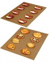 PTFE Folie pro pečení hnědá 120 g/m² - 400x600mm - Cukrářské a pekařské potřeby - Metly, štětce, papír, odměrky