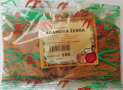 Adamova žebra 100g Kasia - - Koření - Kořenící směsi - Kořenící směsi do 100g