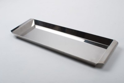 Nerezová vanička na maso 375x230x20mm - Gastro příslušenství - CATERING Servírovací podnosy, misky, vaničky, košíky - CATERING tácy, podnosy