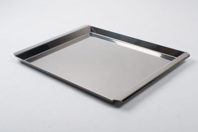 Nerezová vanička na maso 370x170x20mm - Gastro příslušenství - CATERING Servírovací podnosy, misky, vaničky, košíky - CATERING tácy, podnosy