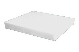 Plastová deska krájecí MDP-55 (500x500x80mm) PE blok - Špalky na maso Masodesky Porcovací desky - Špalky, masodesky plastové